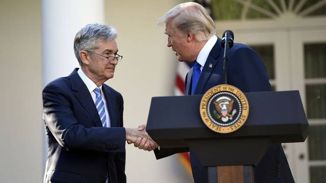 Trump denies threat to demote Fed’s head