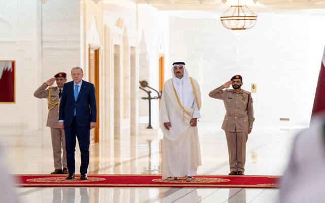 الأمير القطري والرئيس التركي