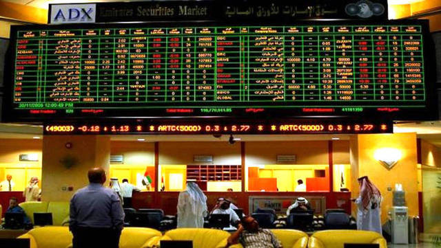 الأسهم الكبرى تقود بورصة أبوظبي للصعود