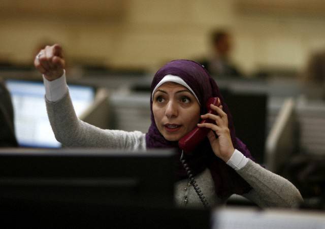 البورصة المصرية تواصل صعودها القوي بالمنتصف