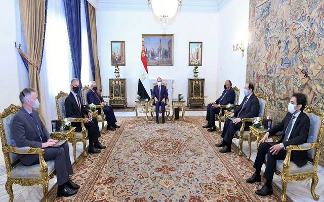 السيسي يعرب عن تطلع مصر لتعزيز التعاون مع الولايات المتحدة