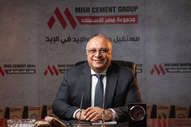 طارق طلعت العضو المنتدب لمجموعة مصر للأسمنت