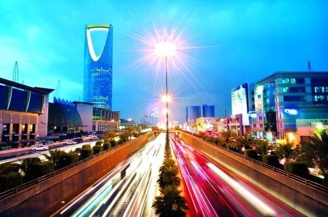 صورة من قلب العاصمة السعودية الرياض