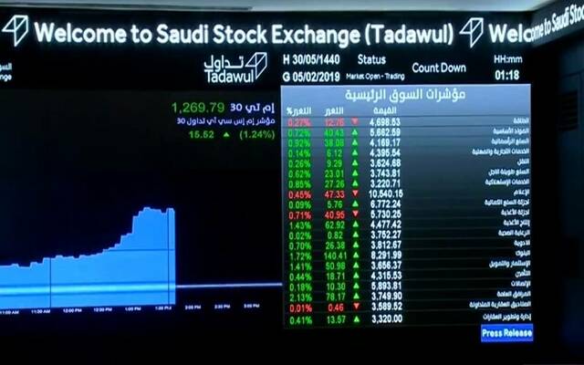 سوق الأسهم السعودية - أرشيفية