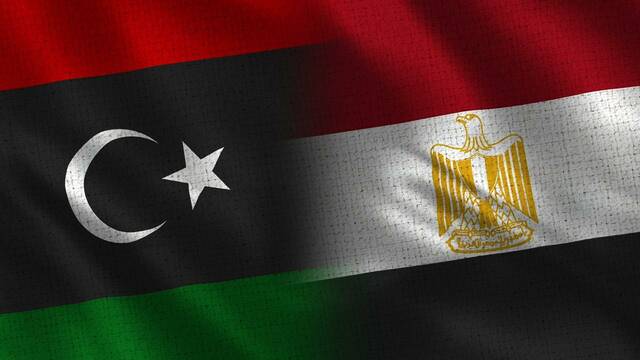 العلمان المصري والليبي - رمزية