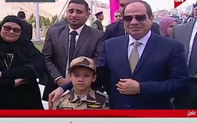 El-Sisi opens martyr Ahmed Elmansy floating bridge