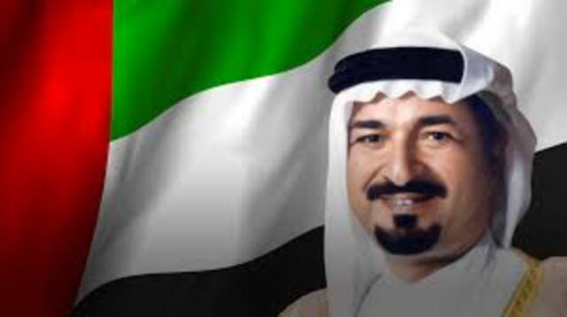 الشيخ حميد بن راشد النعيمي، عضو المجلس الأعلى حاكم عجمان
