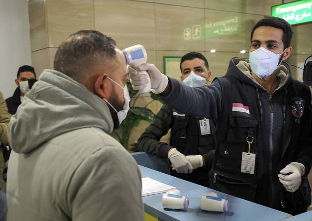 Egypt sets travellers quarantine period at 28 days