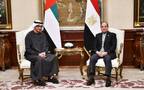 السيسي ورئيس الإمارات- لقاء سابق