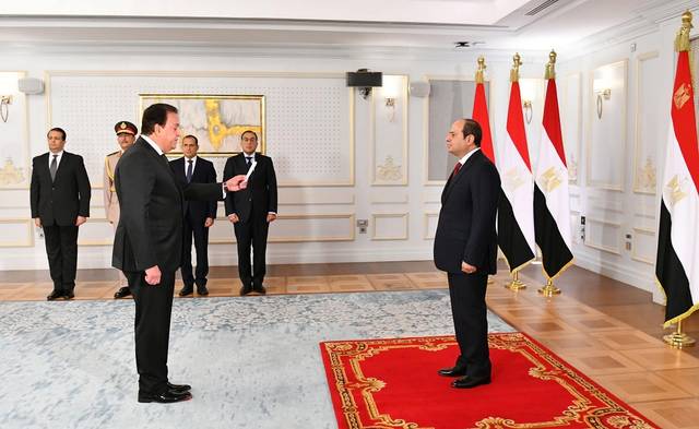 خالد عبدالغفار يؤدي اليمين الدستورية أمام الرئيس عبدالفتاح السيسي وزيراً للصحة والسكان