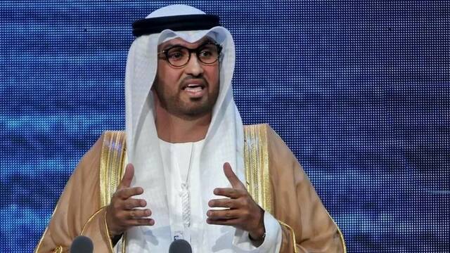 سلطان الجابر وزير الصناعة والتكنولوجيا المتقدمة في الإمارات