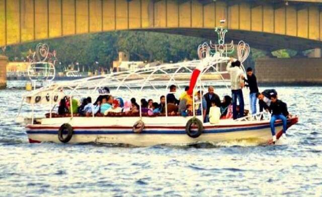 مركب في نهر النيل