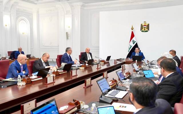 اجتماع مجلس الوزراء العراقي برئاسة محمد شياع السوداني