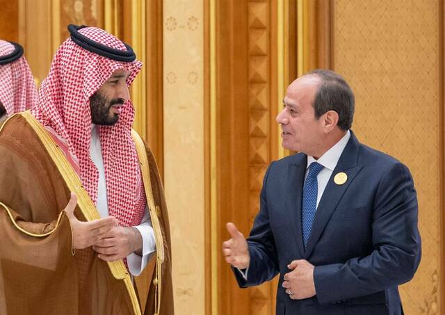 السيسي وولي العهد