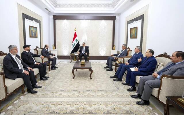 رئيس مجلس الوزراء العراقي يستقبل وزير الطاقة السوري