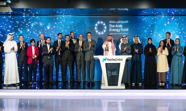 Arab Energy Fund listing on Nasdaq Dubai