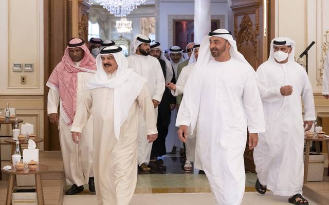 ولي عهد أبوظبي يستقبل ملك البحرين لبحث القضايا الخليجية والدولية