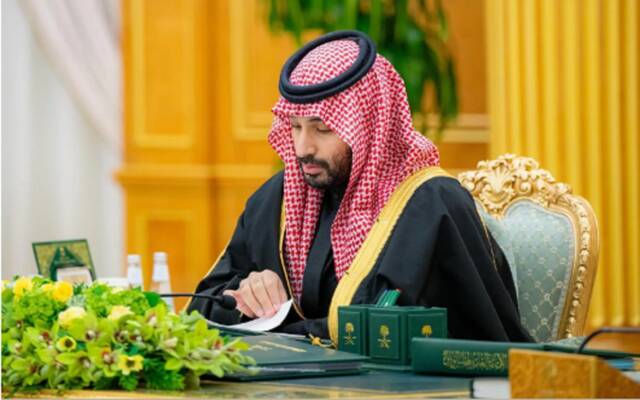الأمير محمد بن سلمان بن عبدالعزيز آل سعود ولي العهد رئيس مجلس الوزراء