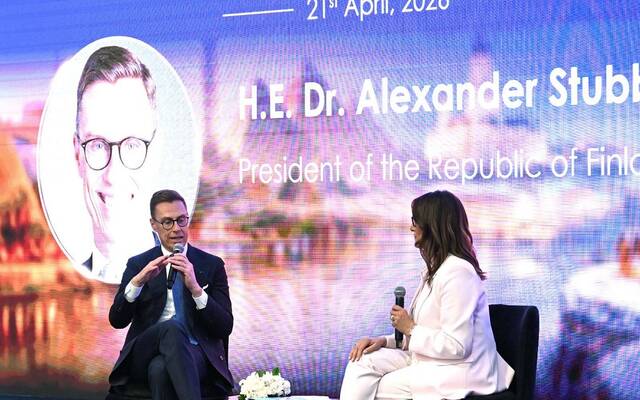 الرئيس الفنلندي ألكسندر ستوب