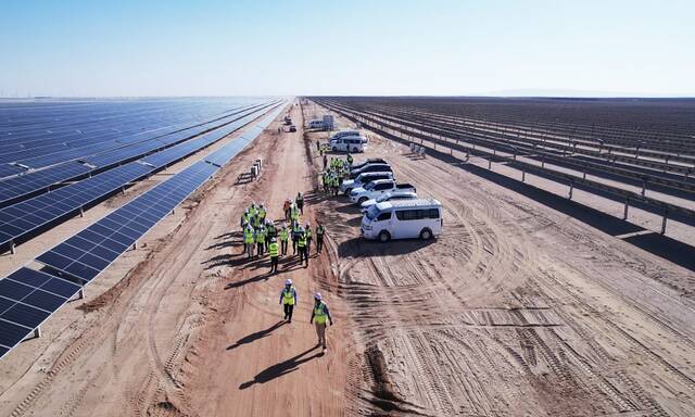 AMEA Power operates Egypt’s largest solar power plant