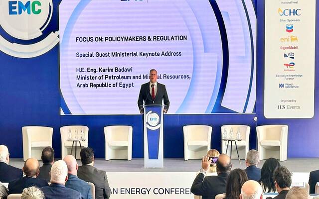 المهندس كريم بدوي وزير البترول والثروة المعدنية المصري