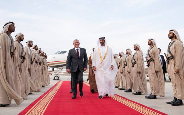 ملك الأردن يصل إلى الإمارات في زيارة رسمية