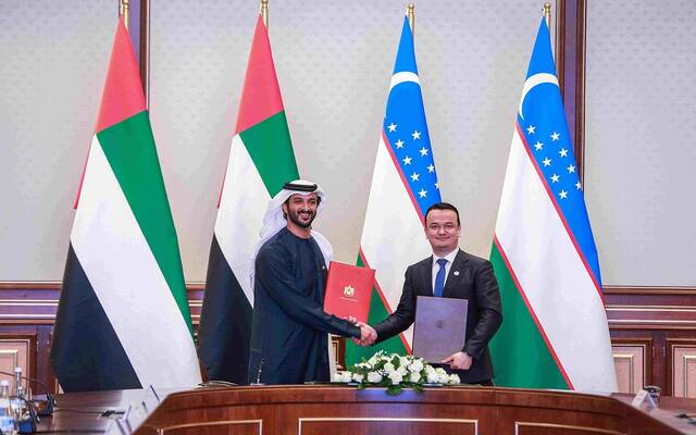 الإمارات وأوزبكستان تتفقان على تنمية الشراكة الاقتصادية في عدة قطاعات