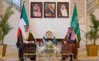 وزير الخارجية الكويتي الشيخ جراح جابر الأحمد الصباح ووزير خارجية المملكة العربية السعودية الأمير فيصل بن فرحان بن عبدالله آل سعود