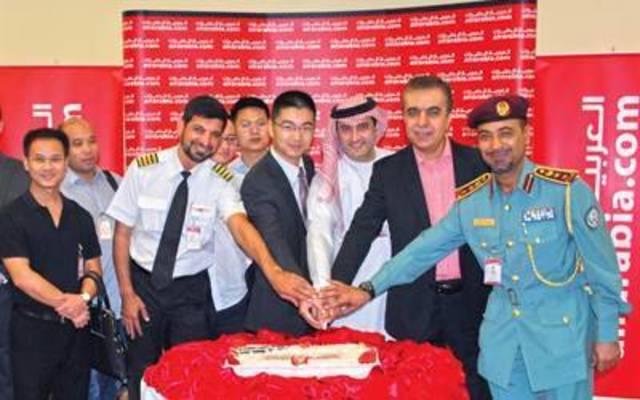 "العربية للطيران" تبدأ رحلاتها إلى"أورومتشي"