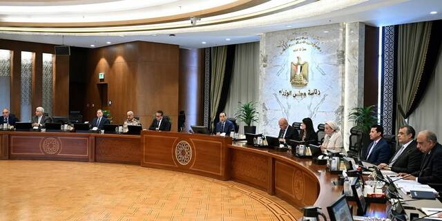 اجتماع مجلس الوزراء المصري
