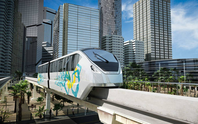 The project aims at building a 54-kilometre monorail system that links the New Capital city with eastern Cairo
