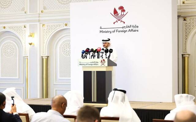 ماجد بن محمد الأنصاري المتحدث الرسمي لوزارة الخارجية القطرية