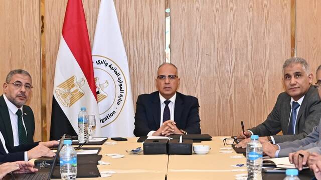 الدكتور هاني سويلم وزير الموارد المائية والري المصري