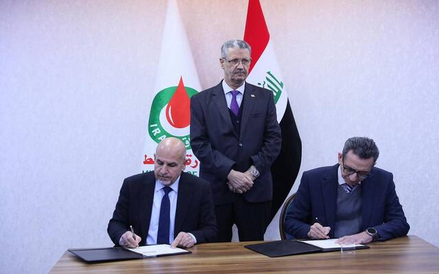 نائب رئيس الوزراء لشؤون الطاقة وزير النفط يشهد تسليم مشروع حقل الصبة النفطي