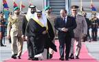 الملك حمد بن عيسى آل خليفة ملك البحرين والرئيس عبدالفتاح السيسي رئيس جمهورية مصر العربية