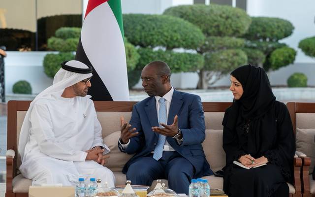 بالصور.. حاكم أبوظبي يستقبل رئيس وزراء موزمبيق