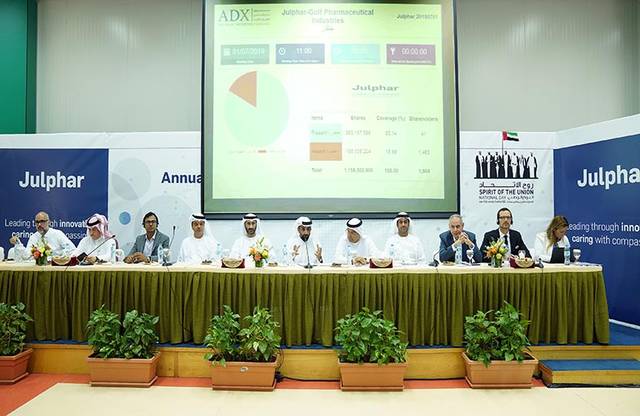 أثناء  الاجتماع السنوي للجمعية العمومية  للشركة