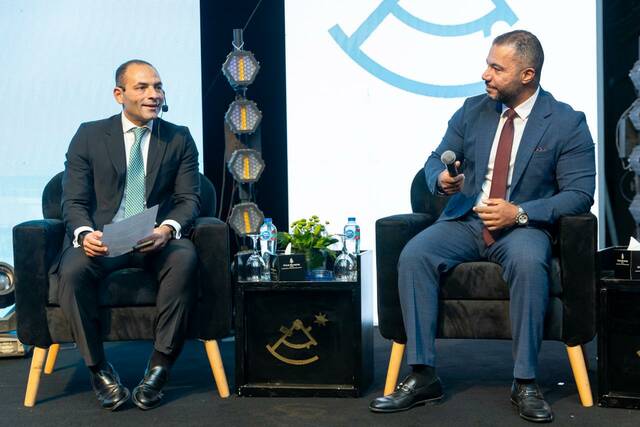 خلال فعاليات اللقاء السنوي لشركة أزيموت لإدارة الصناديق