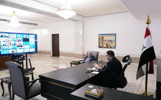 رئيس مجلس الوزراء العراقي محمد شياع السوداني