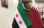 علما قطر وسوريا