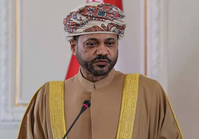 وزير خارجية عمان- بدر البوسعيدي