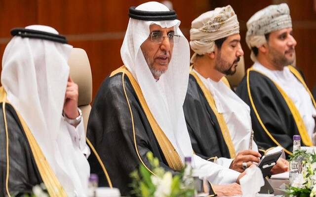جانب من اجتماع مجلس الأعمال السعودي العُماني في مسقط