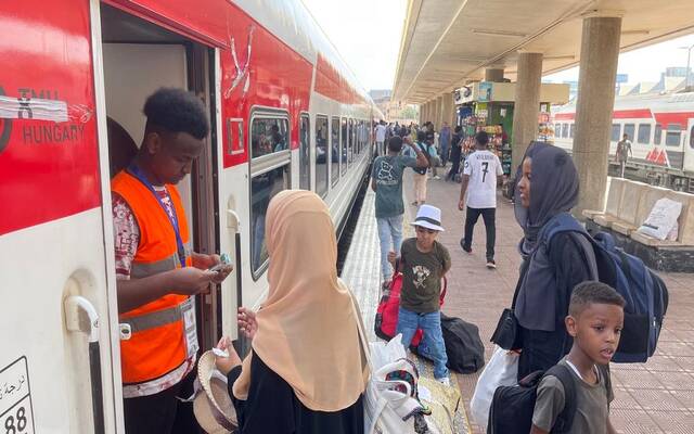القطار الـ17 ضمن قطارات العودة الطوعية للسودانيين إلى وطنهم
