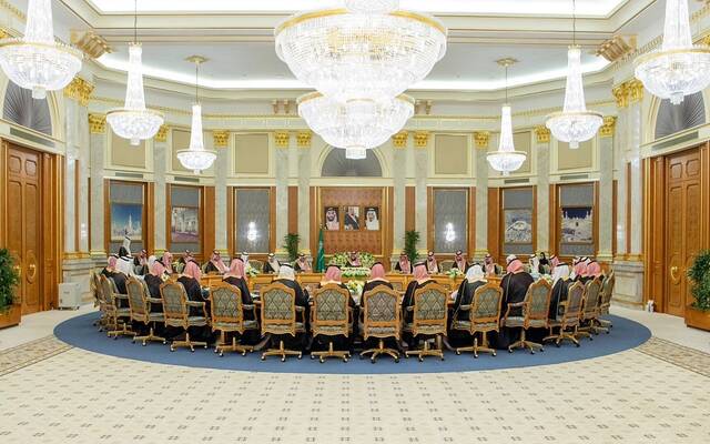 مجلس الوزراء السعودي يصدر 12 قراراً في اجتماعه الأسبوعي برئاسة ولي العهد
