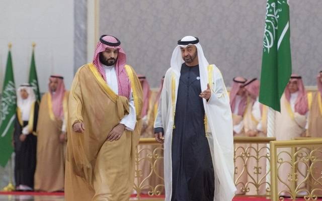ولي العهد السعودي والشيخ محمد بن زايد