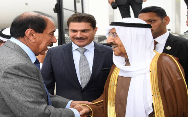 أمير الكويت يصل الولايات المتحدة في زيارة رسمية