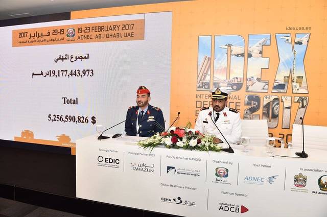 5.2 مليار دولار صفقات الإمارات العسكرية خلال "آيديكس 2017"