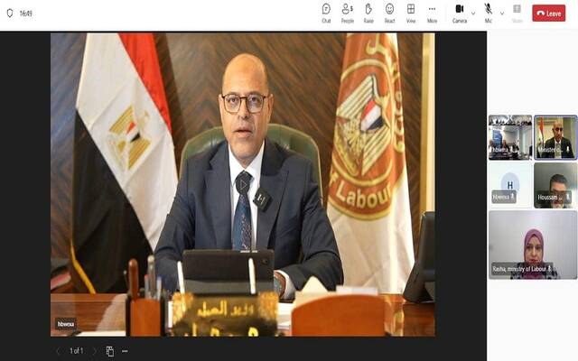وزير العمل المصري محمد جبران