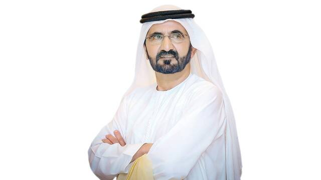 الشيخ محمد بن راشد آل مكتوم نائب رئيس دولة الإمارات رئيس مجلس الوزراء حاكم دبي