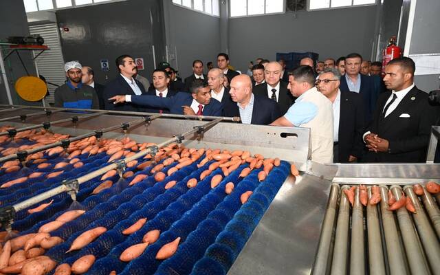 كامل الوزير يفتتح مصنعاً لتصدير الحاصلات الزراعية و3 خطوط إنتاج دوائية بجمصة